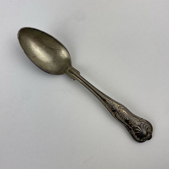 US NAVY Kings Fouled Anchor Dinner Fork Knife Spoons International Silver Set 4 - Picture 12 of 14